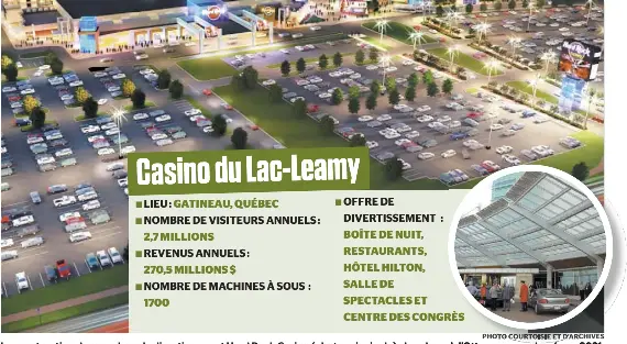 Casino du lac leamy salle de spectacle du