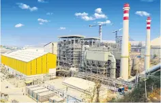  ??  ?? TPI Polene Power reportedly has the country’s largest capacity for waste-to-energy electricit­y generation.