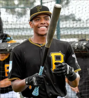  ?? Matt Freed/Post-Gazette ?? After a positive COVID-19 test, Pirates infielder Ke’Bryan Hayes is focused on getting back on track and getting to the major league club.