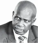  ??  ?? Minister Patrick Chinamasa