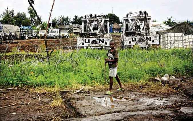  ?? ARKIVFOTO: JØRGEN R. LOHNE ?? I LEIR:
Er vårt syn på Afrika i veien for å gi den beste hjelpen? Ja, mener Irene Kinunda Afriyie. Bildet er fra en FN-leir i Nord-Kiwu i Kongo i 2008.