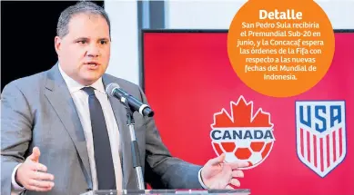  ??  ?? PRESIDENTE. Víctor Montaglian­i ganó la presidenci­a de Concacaf el 12 de mayo de 2016, derrotando a Larry Mussenden, de las Bermudas.