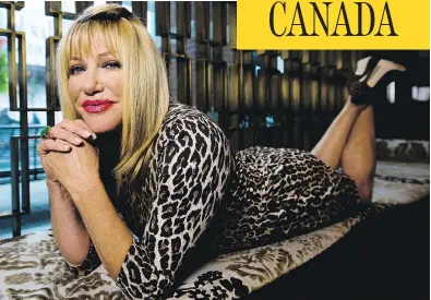  ?? NATHAN DENETTE / THE CANADIAN PRESS ?? Actress Suzanne Somers has written books touting bioidentic­al hormone therapy, which isn’t yet clinically proven.