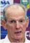  ??  ?? Wayne Bennett