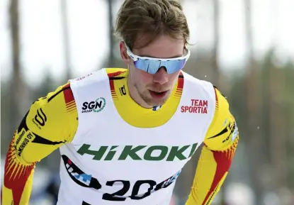 ?? FOTO: HEIKKI SAUKKOMAA/LEHTIKUVA ?? ■ Joni Mäki har övertygat i vinterns första inhemska tävlingar.