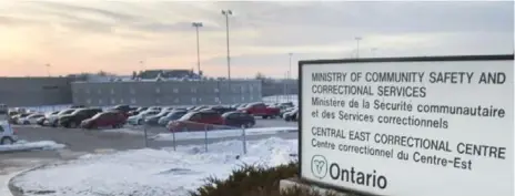  ?? FRED THORNHILL FOR THE TORONTO STAR ?? The Central East Correction­al Centre in Lindsay is home to more immigratio­n detainees than any other facility in Canada.