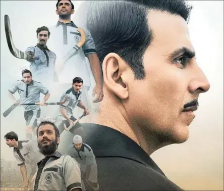  ??  ?? HITTING HOME: Akshay Kumar stars in this emotionall­y charged, historical sports drama.