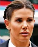  ?? ?? Court battle: Rebekah Vardy