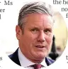  ?? ?? TOUGH Keir Starmer