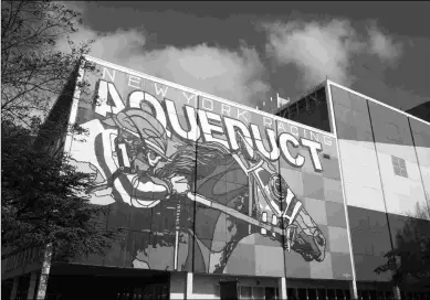  ?? BARBARA D. LIVINGSTON ?? Aqueduct will conduct all of its dirt races on the main track and has added a second turf course.