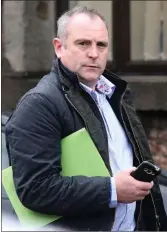  ??  ?? Paul Codd leaving Wexford Circuit Court last week.