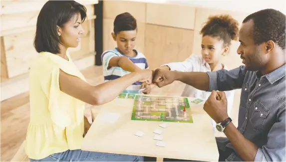  ?? GETTY IMAGES/ISTOCK PHOTO ?? With so many of us staying home, it may be time to dust off some of those old board games (or order some new ones) and have a little fun with the kids.