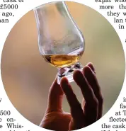  ?? ?? The whisky was snapped up for a record price