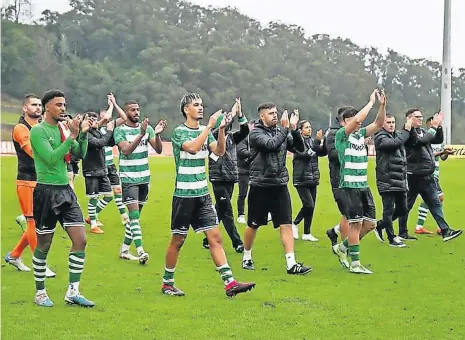  ?? ?? Lusitânia abalou com os holofotes da Taça de Portugal, mas reencontro­u o caminho da estabilida­de