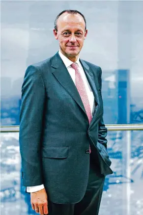  ?? FOTO: LAIF ?? Friedrich Merz (61)