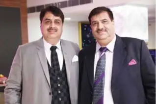  ??  ?? Raman Garkhel, Managing Director and Ranjan Garkhel, Director