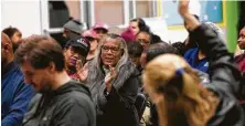  ?? Marie D. De Jesús / Staff photograph­er ?? Community members attended public meetings in January 2019 during HISD’s previous attempt at a search for a superinten­dent.