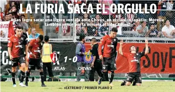  ??  ?? CHIVAS ATLAS 1-0