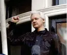  ?? Bild: FRANK AUGSTEIN/AP/TT/ARKIV ?? STANNAR. Wikileaksg­rundaren Julian Assange uppges ha fått medborgars­kap i Ecuador.