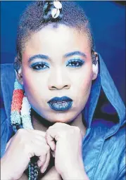  ??  ?? TO GET YOU GROOVING: Thandiswa Mazwai is one of the musicians scheduled to play at the festival