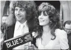  ??  ?? Jeff Lynne and Rosemary Adams pictured on their wedding day in 1972