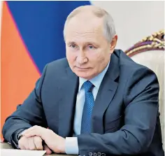  ?? ?? Vladimir Putin allegedly ordered the ‘unlawful deportatio­n’ of Ukrainian children