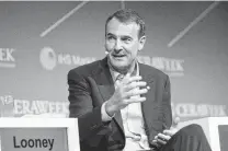  ?? F. Carter Smith / Bloomberg ?? Bernard Looney, chief executive officer of upstream for BP Plc, speaks during the 2019 CERAWeek by IHS Markit conference in Houston. BP is seeking to reduce methane emissions.