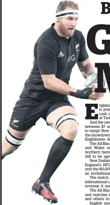  ??  ?? Kieran Read