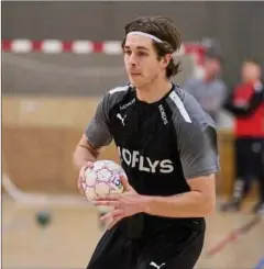  ?? FOTO: CLAUS BONNERUP ?? Jacob Holm skal imponere landstræne­r Nikolaj Jacobsen på ny, hvis han skal med til OL i Paris.