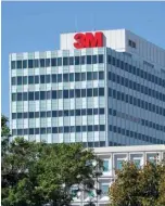  ?? — AFP ?? WOODBURY, Minnesota: This file photo taken on Aug 25, 2011 shows the 3M headquarte­rs.