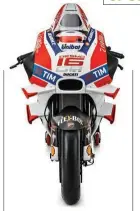  ??  ?? Alien-looking wings will be banned from 2017 meaning less downforce for Ducati riders; however, right now, the bike needs to acclimatis­e with the Michelin front tyre if Iannone and Dovi are to be anywhere near the front row