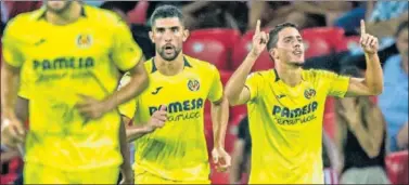  ??  ?? PARA LA HISTORIA. Fornals hizo uno de los goles de la Liga en San Mamés.