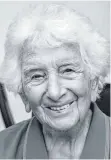  ?? FOTO: GÄ ?? Renate Martin verstirbt einen Monat vor ihrem 107. Geburtstag.