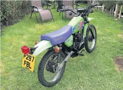  ?? ?? This is a late KE100, first registered in 1997 and sold by H&H Auctions at the National Motorcycle Museum last year for £3680. It was bought new by Pink Floyd drummer Nick Mason and had only 356 miles on the clock.