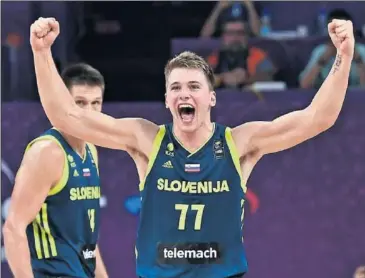  ??  ?? ESTRELLA. Luka Doncic impresiona en el Eurobasket y llama con fuerza a la NBA.