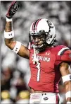  ?? SEAN RAYFORD/ASSOCIATED PRESS 2019 ?? South Carolina defensive back Jaycee Horn is projected to be a first-round selection in the NFL draft — as a cornerback.