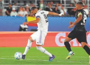  ?? // REUTERS ?? Benzema, autor del segundo gol blanco