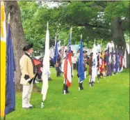  ?? Contribute­d photo ?? The First Litchfield Artillery took part in Litchfield’s Let Freedom Ring event on July 4. A meeting to dicuss the town’s 300th anniversar­y in 2019 is set for Jan. 3.