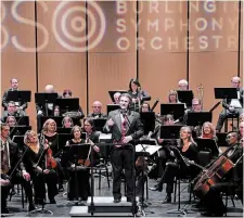  ?? DAVE O'DONNELL ?? Denis Mastromona­co and the Burlington Symphony Orchestra