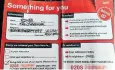  ??  ?? Royal Mail warns that responding to this note will cost you £45 and no parcel
