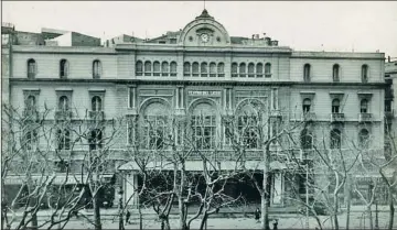  ??  ?? La creación del Conservato­ri del Liceu, en 1838, propició la fundación del Gran Teatre