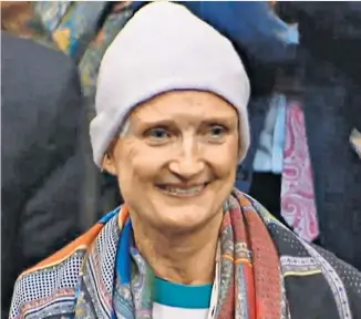  ??  ?? House of Lords speech: Dame Tessa Jowell spoke of the need for cancer patients to be able to live well with the disease