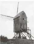  ?? FOTO PORST/KREISARCHI­V ?? Die Windmühle auf einer Postkarte um 1941. Foto: