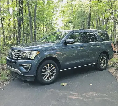  ?? ROBERT DUFFER, TNS ?? The redesigned Expedition nicely balances its truck-based capability with family-hauler refinement.