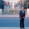  ??  ?? Dulith Herath at the UN Geneva Headquarte­rs