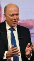  ??  ?? Nonsense: Chris Grayling