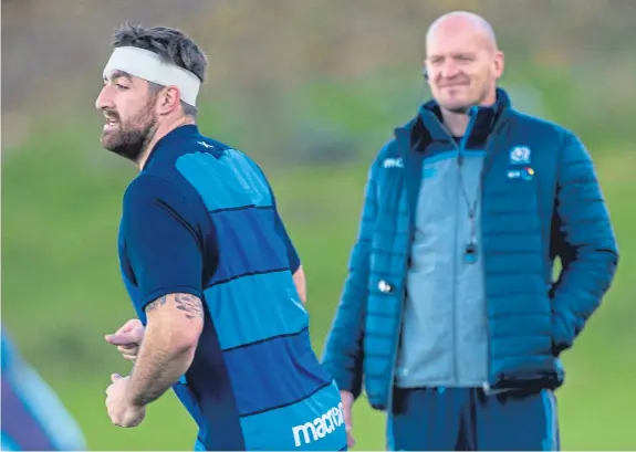  ?? Picture: SNS Group. ?? Newcastle’s Gary Graham was called up to the Scotland squad by Gregor Townsend this week.