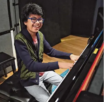  ?? Foto: Cindy Ord, Getty Images ?? Um top zu sein, genügen ihm zwei Stunden üben: Joey Alexander.