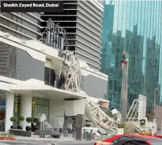  ??  ?? Sheikh Zayed Road, Dubai