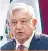  ??  ?? Andrés Manuel López Obrador …pendiente…